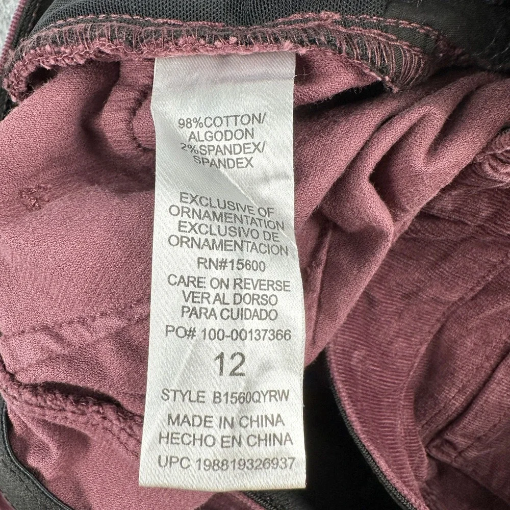 Democracy Pants Womens 12 